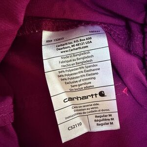 Carhartt Magenta Apparel Scrubs